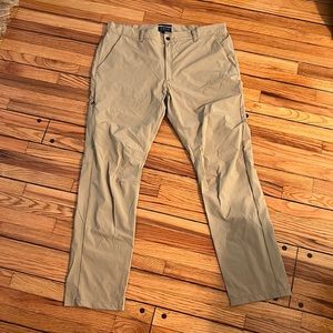 Khaki Stretch Wind Pants